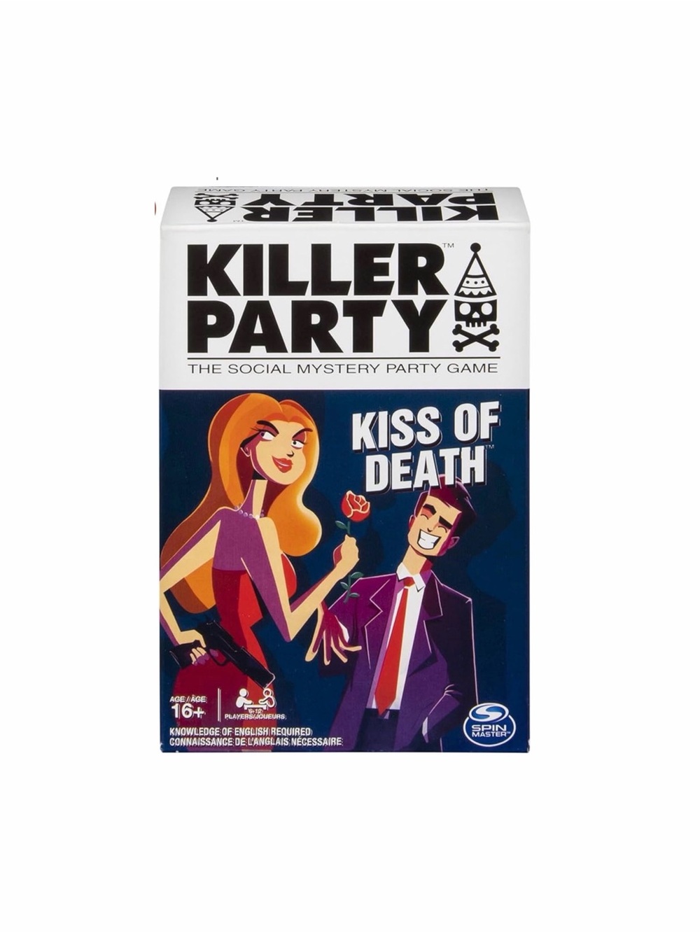 Kiss of Death, the Social Mystery Killer Party Game for Ages 16 and Up NEW